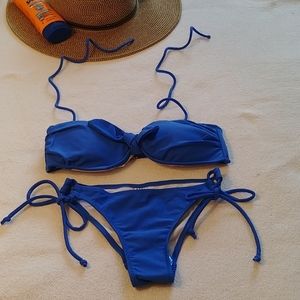 NWOT Blue Bikini